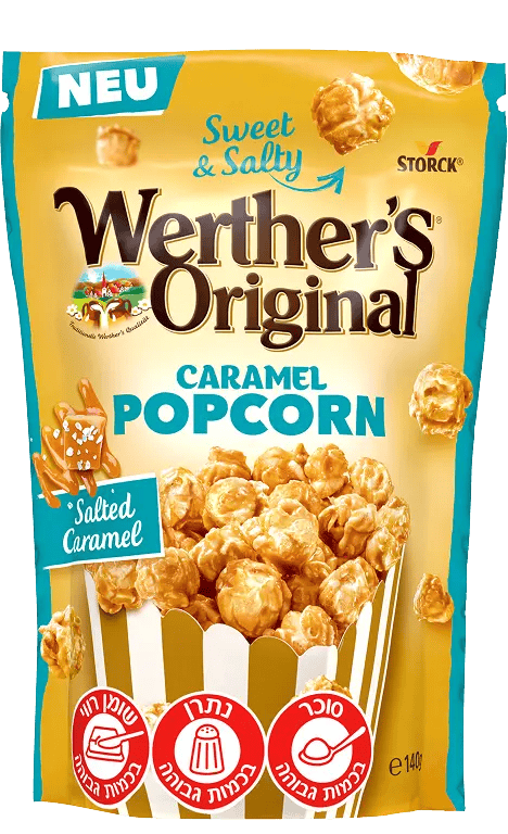 מארז ורטרס אורגינל פופקורן קרמל